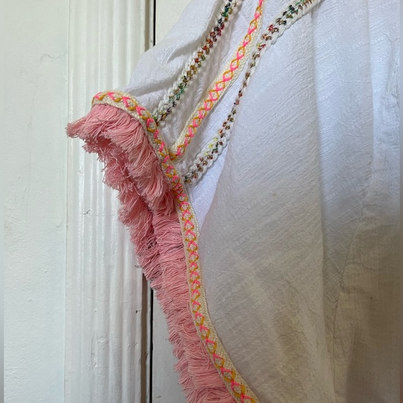 Poncho Style Kids Cover Up Top - Picture 12 of 13